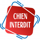 Panneaux interdit aux chiens