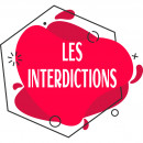 Les interdictions pour aire de jeux