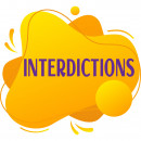 Les interdictions