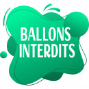 Ballons interdits