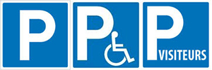 Parking handicapé