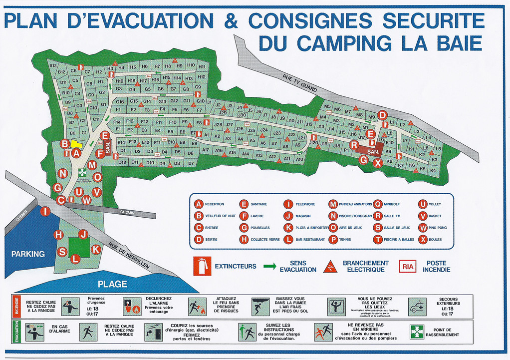 Panneau incendie - inondation - tempête